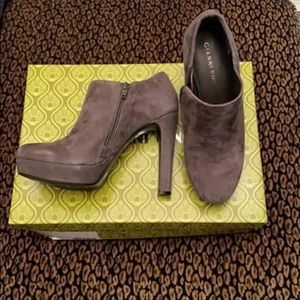 Suede booties